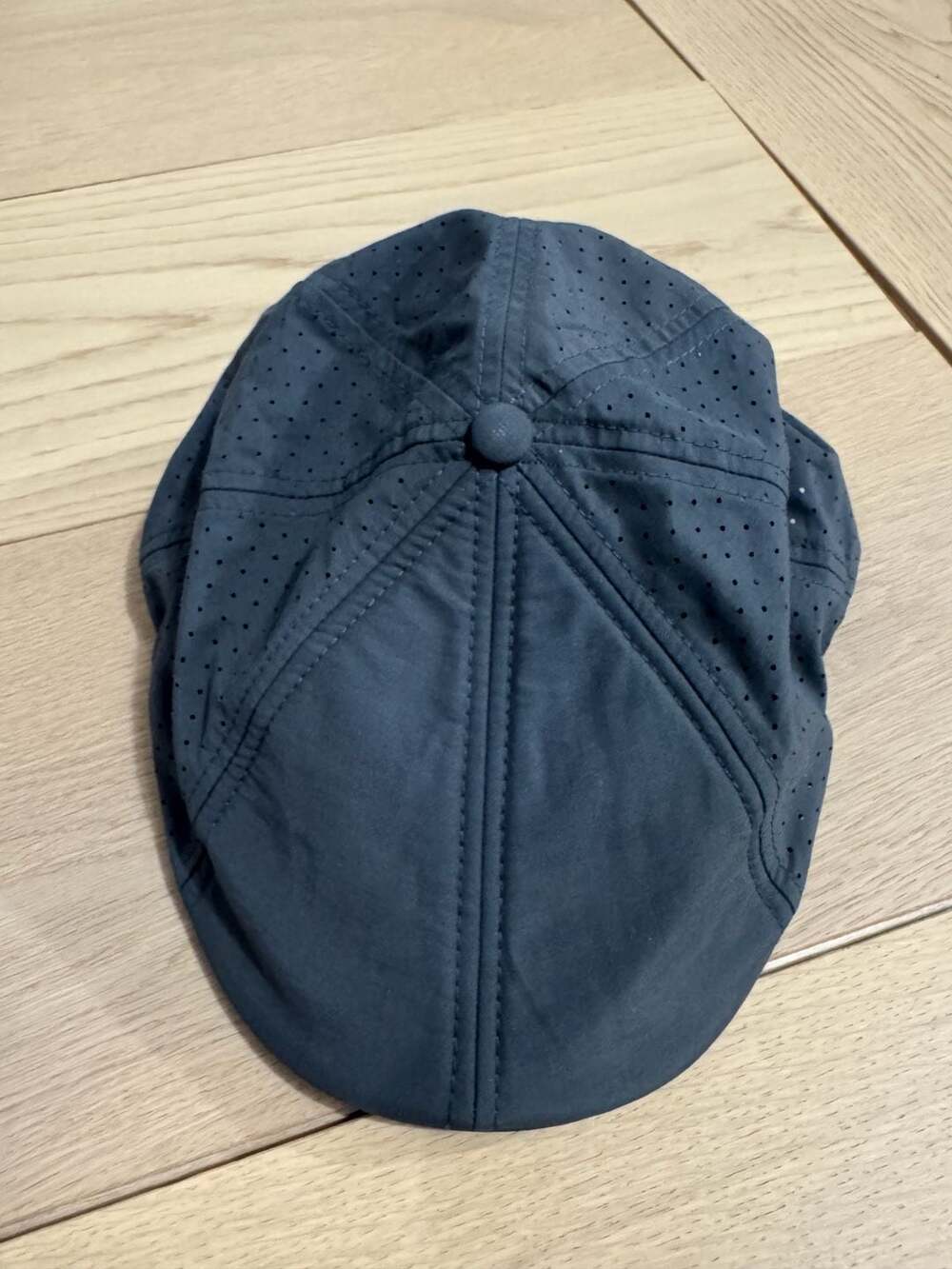 Boston Scally Co. Perforated Performance Ivy Cap Hat Gray XL